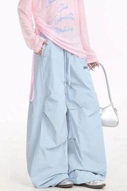 Y2K Parachute Pants