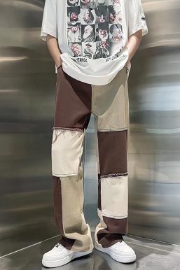 Y2K Patchwork Pants
