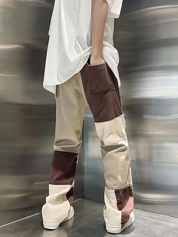 Y2K Patchwork Pants