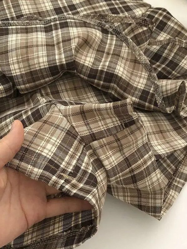 Y2K Plaid Mini Skort