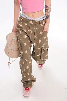Y2K Star Low Rise Jeans