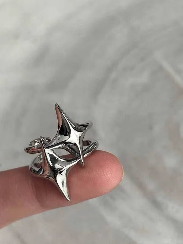 Y2K Star Ring