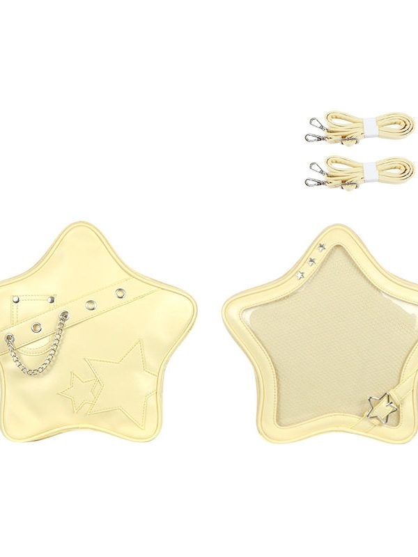 Y2K Star Shaped Ita Bag Backpack