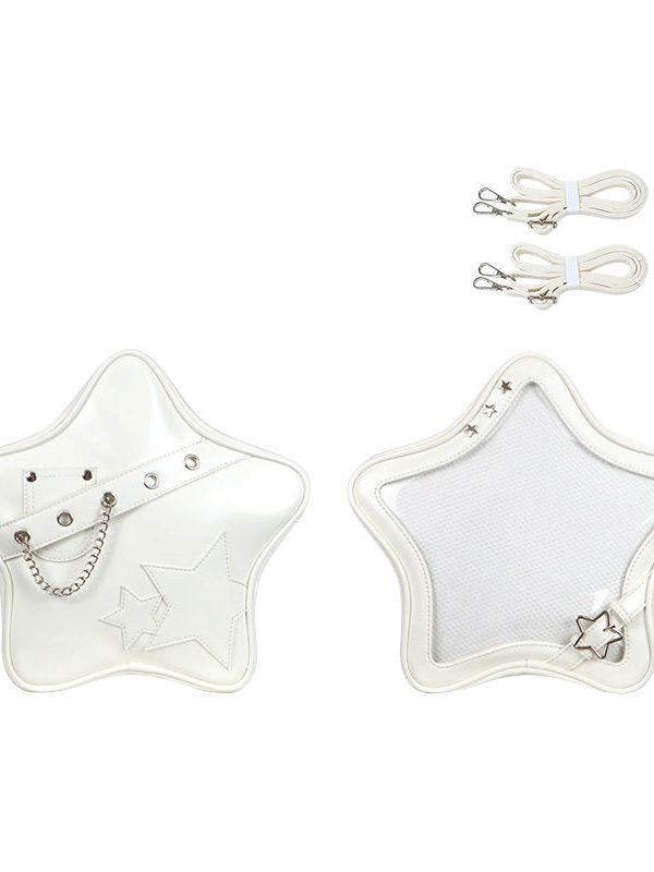 Y2K Star Shaped Ita Bag Backpack