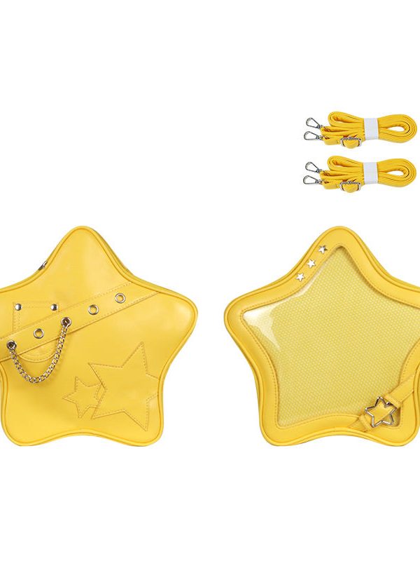 Y2K Star Shaped Ita Bag Backpack