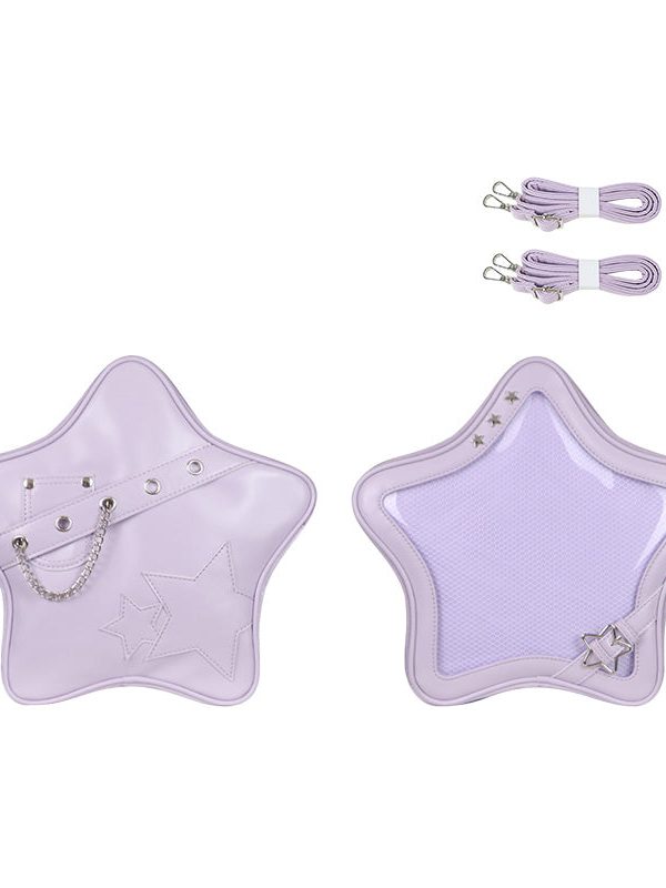 Y2K Star Shaped Ita Bag Backpack