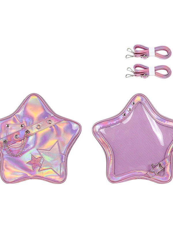 Y2K Star Shaped Ita Bag Backpack