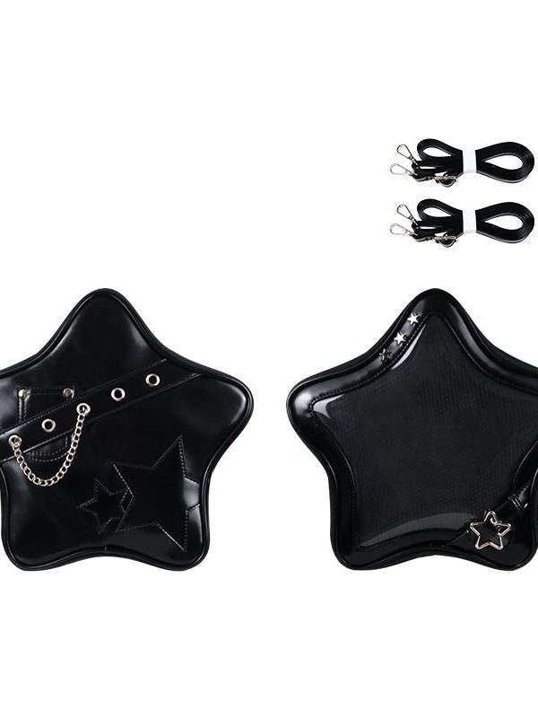 Y2K Star Shaped Ita Bag Backpack