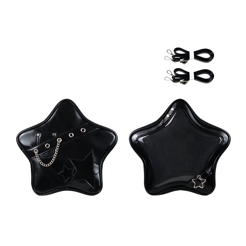 Y2K Star Shaped Ita Bag Backpack