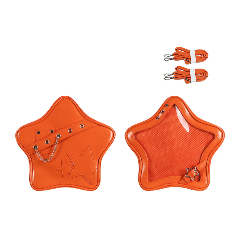 Y2K Star Shaped Ita Bag Backpack
