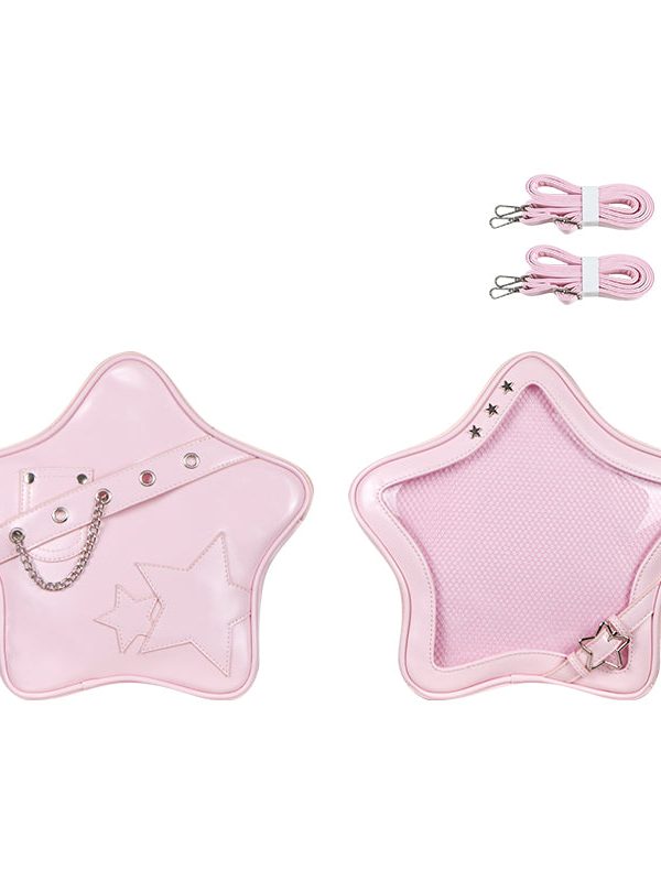 Y2K Star Shaped Ita Bag Backpack