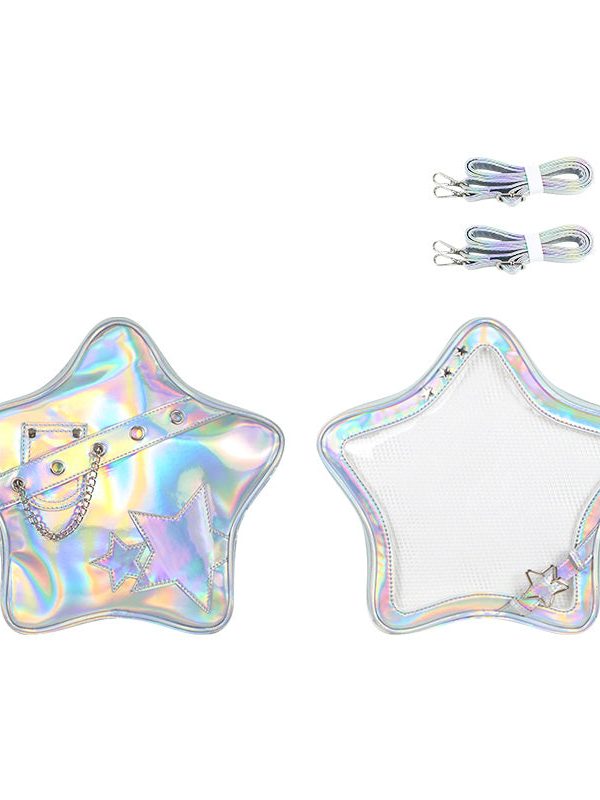 Y2K Star Shaped Ita Bag Backpack