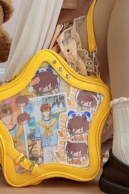 Y2K Star Shaped Ita Bag Backpack
