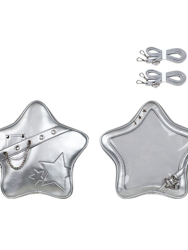 Y2K Star Shaped Ita Bag Backpack
