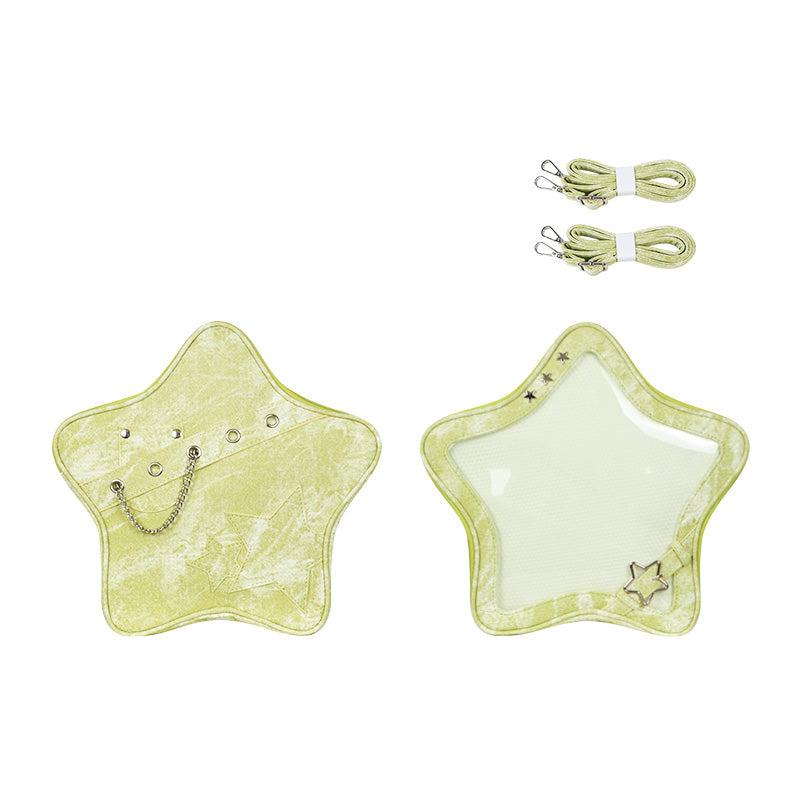 Y2K Star Shaped Ita Bag Backpack