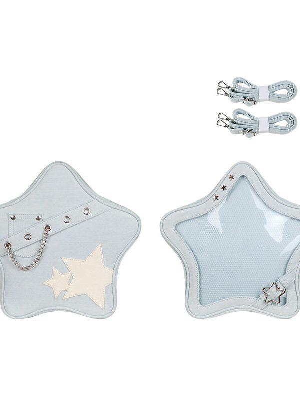 Y2K Star Shaped Ita Bag Backpack