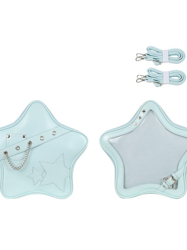 Y2K Star Shaped Ita Bag Backpack