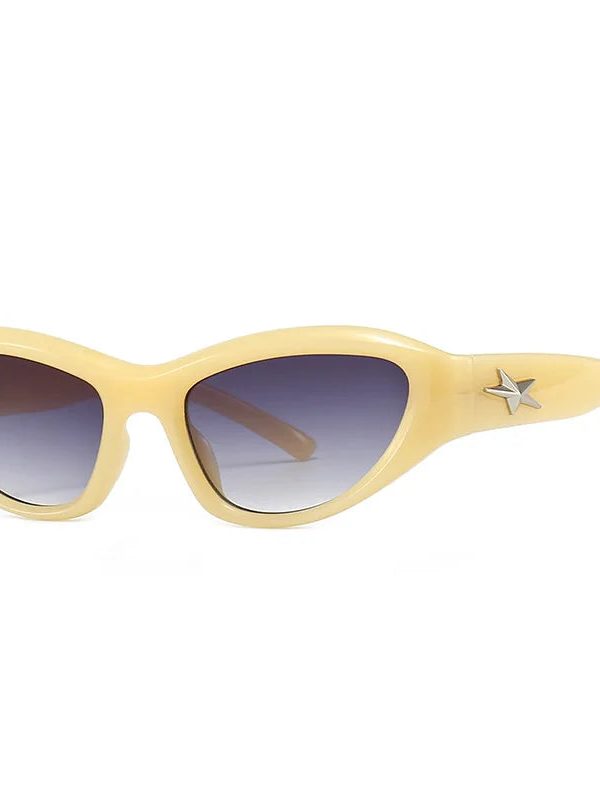 Y2k Star Wrap Around Sunglasses