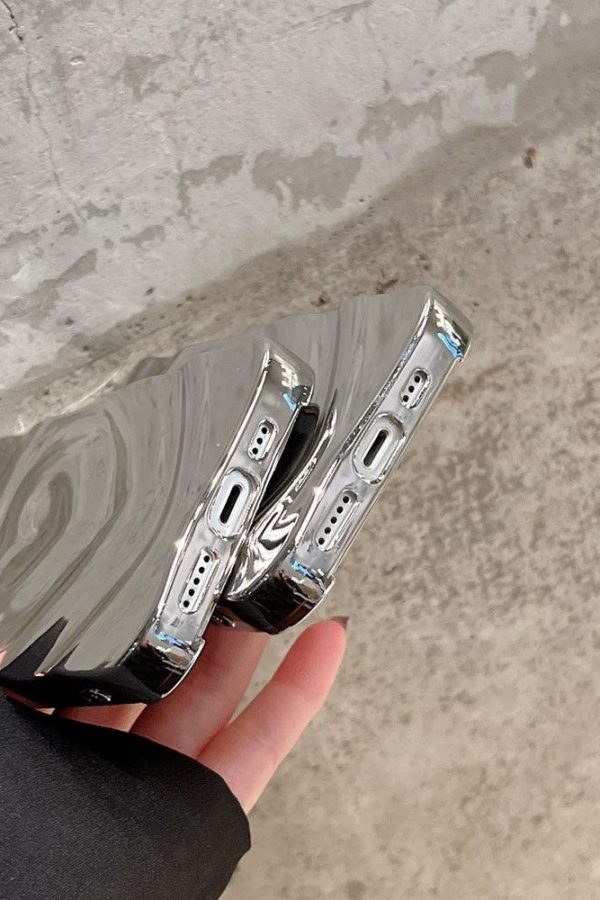 Y2k Wavy Heart iPhone Case