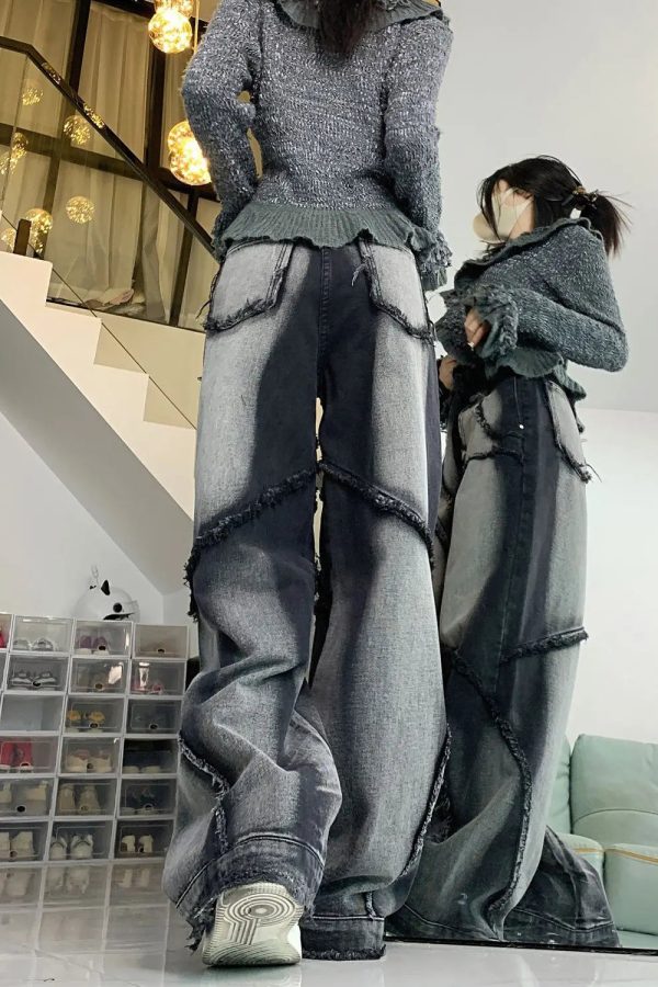 Y2K Wide Leg Jeans