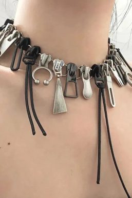 Zipper Chain Necklace