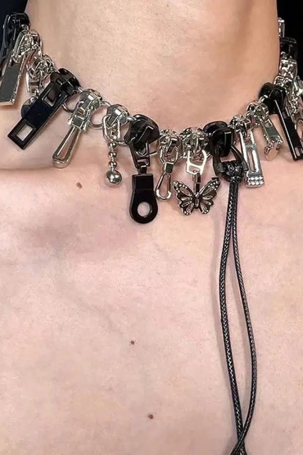 Zipper Chain Necklace