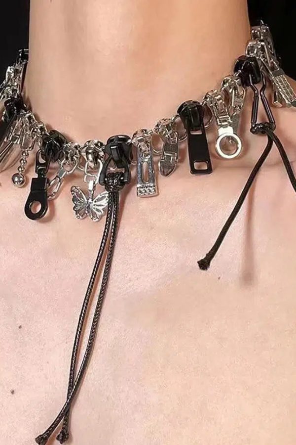 Zipper Chain Necklace