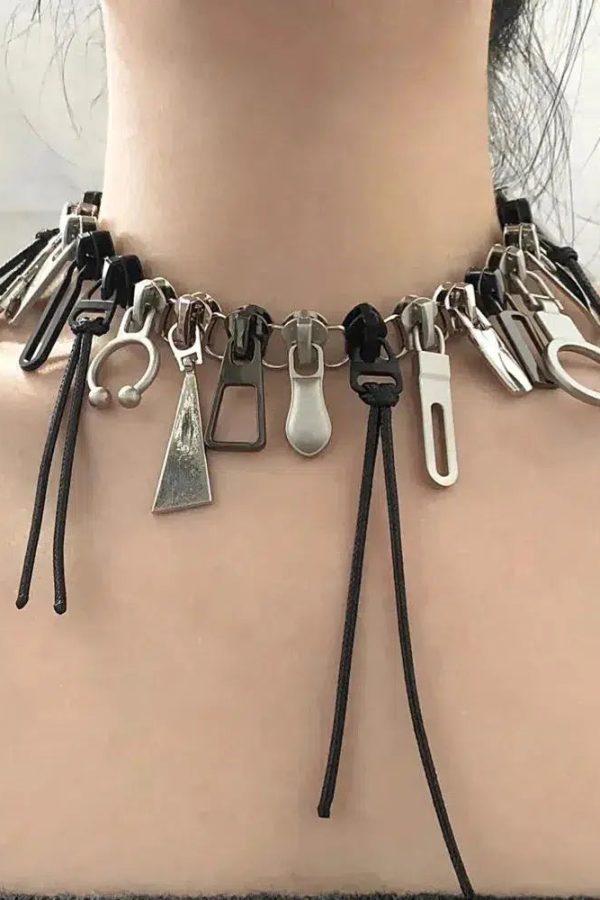 Zipper Chain Necklace